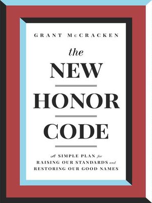 cover image of The New Honor Code